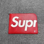 Louis Vuitton supreme lv手拿包