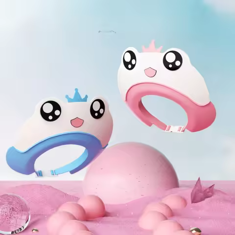 Baby Shampoo Artifact Children's Water Retaining Cap Baby Washing Hair Waterproof Ear Protection Chi