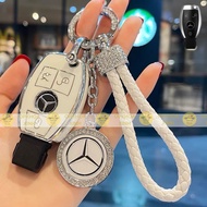 Mercedes C200,C250,C300, E200, E250, E300 2013 - 2016 Premium Silver Plated Key Case