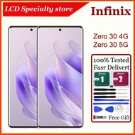 Original AMOLED For Infinix Zero 30 4G 5G LCD Display Touch Screen Replacement
