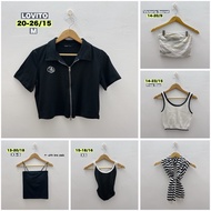 Ready Stock Preloved Branded Crop Top Women 🔥🔥 LOVITO, VS (Victoria’s Secret)