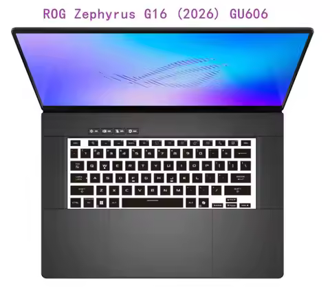 Silicone TPU Laptop Keyboard Cover Skin Protector For ASUS ROG Zephyrus G16 (2026) GU606 ROG Zephyru