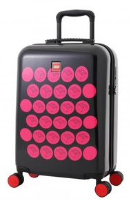 樂高®，粉色波點LEGO方塊黑色 20/24/28 寸行李箱