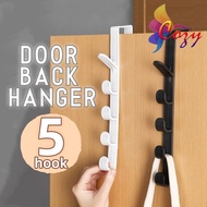 Back Door Hanging Hook Long Row Door Hanger Multifunctional Hook High Load Capacity Space Saver Backpack Hanging Rack