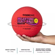 Trident Milestone Playground Ball Dodgeball Red Outdoor Dodgeball