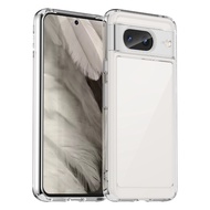 Luxury Clear Casing For Google Pixel 8 Pro/Pixel 8  Cover  Airbags Shockproof Cases For Pixel 7 8 Pr
