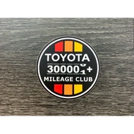 Toyota Sticker Decal 300k Mile Club Tundra Tacoma 4x4 4runner FJ Cruiser 4WD 4X4