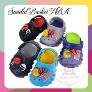 Sandal Dulux Basket NBA 571E-1 Bola DBL Basketball Lucu Baim Sepatu Sendal Bayi Anak Laki Perempuan 