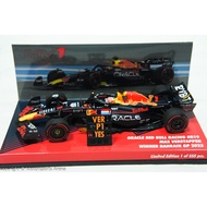 World Champion 1: 43 Minichamps F1 2023 Red Bull RB19 1 Max Bahlin Station F1 Car Model