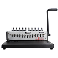 Rayson SD-1501A21 Manual Comb Binding Machine 21-Ring 12 Sheet Punch (Incl. PVC) 200 Bind A4