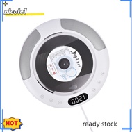 NICO Wall-mounted CD Player Bluetooth-compatible Speaker English Repeat Album Radio Wireless Remote Control Portable