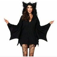 Adult women's bat costume adult bat costume/ adult Halloween costume/