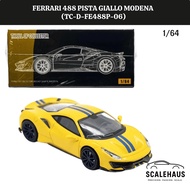 TOC 1 Ferrari 488 Pista Giallo Modena64/
