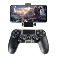 PS4 Dualshock 4 Controller Phone Mount Clip for Rmote Play Mobile Gaming Clamp Bracket Phone Holder for PS4/ PS4 Slim/ PS4 Pro