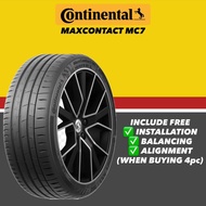Tyre CONTINENTAL MAXCONTACT MC7 215/45R18 225/50R18 (With Installation)