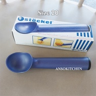 Stockel Ice Cream Scoop 20 non-stick Coating (Made in Germany) The Size Of The Is 2.0 oz./57 Grams O