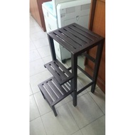 METAL 3 TIER STEP STOOL LADDER FOLDING CHAIR FOLDABLE CHAIR FOLDING LADDER KERUSI / KERUSI TANGGA LIPAT