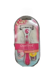Schick舒適 Quattro4女士刮毛刀+替換刀頭1（6937266700624）-平行進口