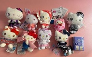 全新 正版日本有牌 hello kitty 惡魔 evil 女僕  絲帶 ribbon 護士 本日之現場 運動裝 貴富 kawaii 研究所 furyu JAIA 公仔 毛公仔 景品 吊飾 掛飾 sa