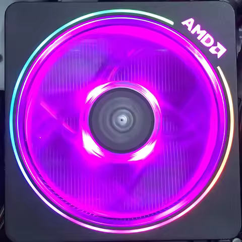 AMD Ryzen Wraith Prism Spire RGB Cooler Fan for R5 R7 R9 5600G CPU Processor Heat Sink FM2 AM3 AM4 A