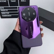 內地直送 - 适用mate60pro手机壳mate60套mate50秒变非凡大师RS高级感mate40小众pro+por奢华mate50男商务电镀-紫色 华为 Mate 60