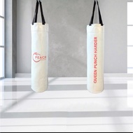 Peach Queen Empty Punching Bag