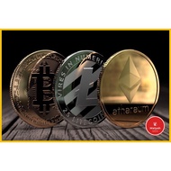 Coin Physical Coin Crypto UNISWAP CHAINLINK CARDANO THETA POLKADOT BNB LiteCoin Ripple ADA CARDANO G