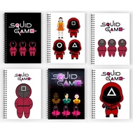 Squid game Notebooks game Ink Multiple Samples Twisted Book 200 Pages