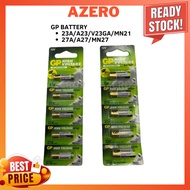GP Battery 23A/A23/V23GA/MN21 27A/A27/MN27 Super Alkaline 12V