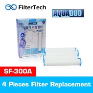 AquaDuo - Ionic Shower Head Replacement filter 4 piece set - SF-300A