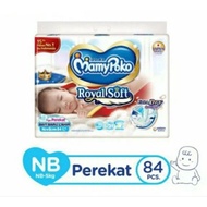 Mamypoko royal soft nb84 mamypoko adhesive nb84 mamypoko newborn 84pc pampers newborn