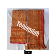 Thai songket cloth with Rose edges songket kain songket kain meter