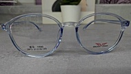 Vancuver eyewear รุ่น 2813 C6 กรอบแว่นตาพลาสติกสีฟ้าใส ความยืดหยุ่นสูง