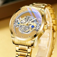 New Hollow Out See Through Non-Automatic Men's Watch Waterproof Luminous Foreign Trade Generation EYUE