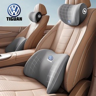 For Volkswagen Tiguan Car Neck Lumbar Pillow Memory Foam High Quality Set for Vw tiguan 2012 2025 20