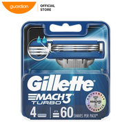 Gillette Mach3 Turbo Catridge 4s