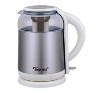 【SG Seller Fast delievery】TOYOMI 1.8L Kettle Electric Glass Kettle with SS Tea Infuser WK 3362 Toyomi电热水壶玻璃水壶带不锈钢茶叶冲泡器