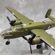 1/144 US Aaa WWII B25 Mitchell Bomber Bombing Alloy Collection Model Airplane Finished Pro
