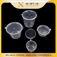 Thinwall Tempat Saus Plastik /Sauce Cup Container / Tempat Kecap 150ML