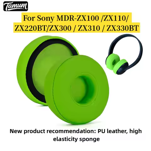 Replacement Silicone ice gel groove Earmuff Earpads For Sony MDR-ZX100 /ZX110/ ZX220BT/ZX300 / ZX310