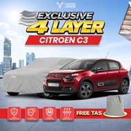 Citroen C3 3 & 4 Layer Car Cover Exclusive – Waterproof, Anti-UV, Outdoor