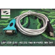 USB CABLE (2.0) TO RS232 1.8m M-PARD (MH-341)