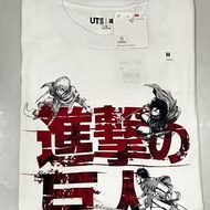 Kaos Uniqlo UT x Attack on Titan AOT Size M (BNWT) Tag Lengkap Ori