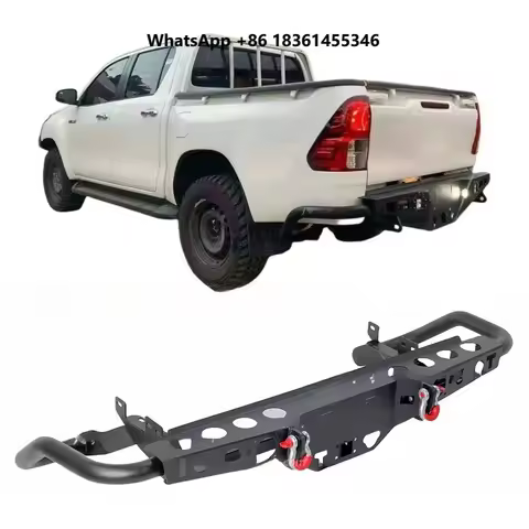 For Hilux Ranger NP300 Triton L200 BT50 D‑MAX Hot sale Steel Front & Rear Bumper Bull Bar Off‑Road F
