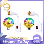 Disco Light for Christmas Colorful Rotating Disco Light with Sockets E27 Rotating Disco Light Plug i
