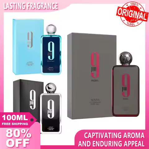 100ML Original 9AM 9PM Rebel Cologne for Men Men Eau De Toilette Arabic Perfume for Women and Men No