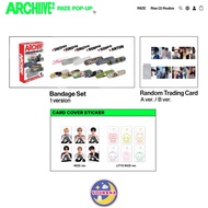 RIIZE POP-UP [Archive2] Bandage Set/Trading Card Ver. A B/Cover Sticker