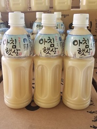 Woongjin Rice Drink เครื่องดื่มน้ำข้าวเกาหลี ขนาด  500มล ชุด 3 ขวด