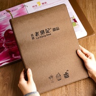 Customized Menu Book Price List Menu Design Making Customized Loose-leaf Leather Shell Hotel Hotel R