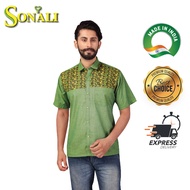 Sonali Boy's Shirt Modern Casual Indian Traditional (Top) Men Shirt/Traditional Wear/Jippa Baju Lela